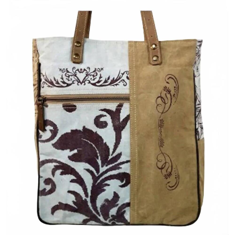 NEW CLEA RAY myra tote in brown